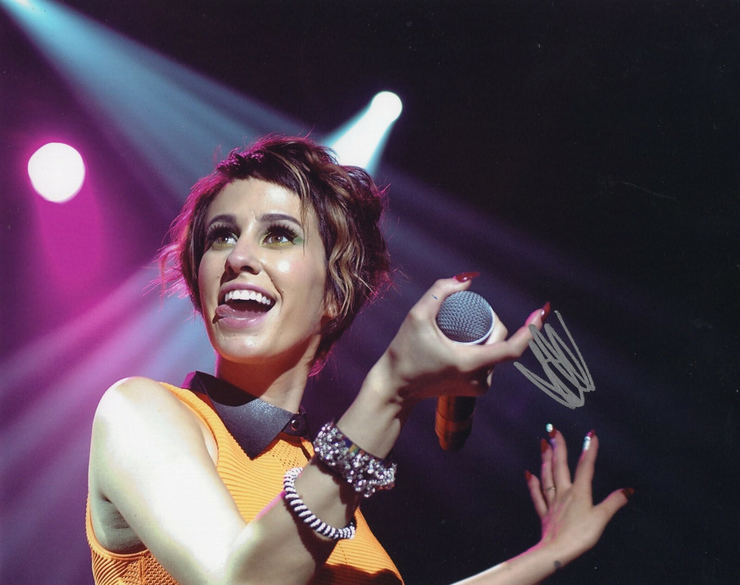 DEV Devin Star Tailes Signed 8x10 Photo w/COA 2Nite The Cataracs #5
