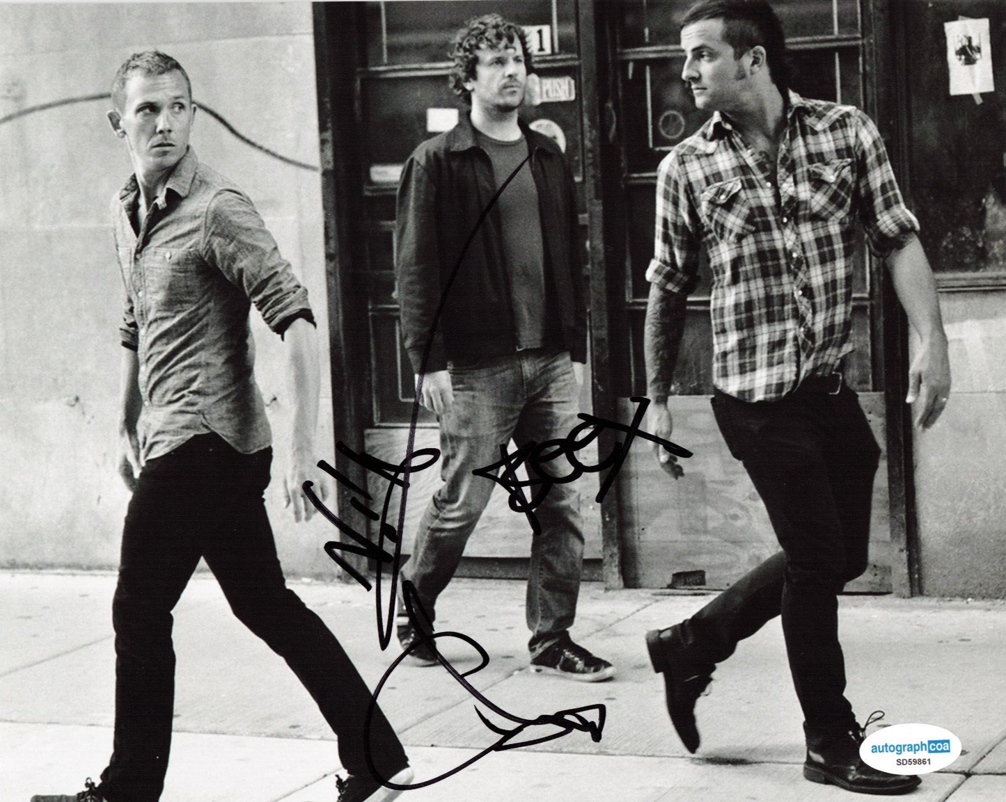 The Lawrence Arms American Punk Rock Group Signed 8x10 Photo w/ACOA SD59861