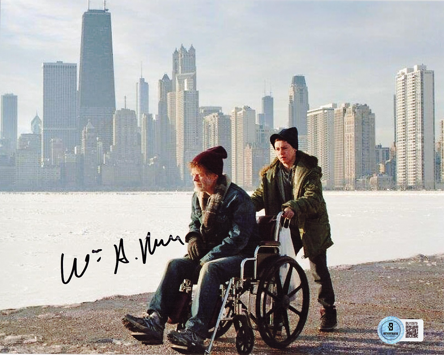William H Macy Signed Shameless Frank Gallagher 8x10 Photo w/Beckett COA BU10979