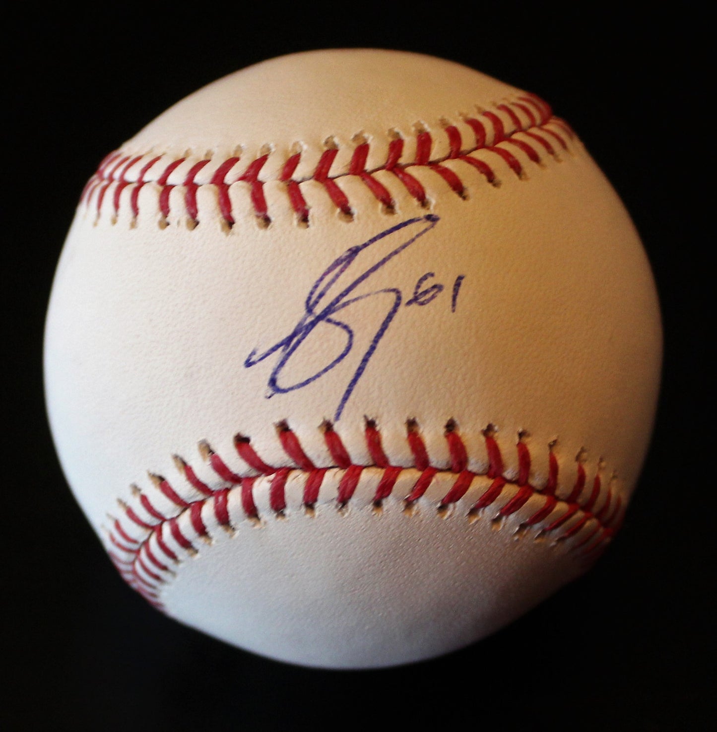 Albert Alzolay Signed Official Major League Baseball w/COA Chicago Cubs