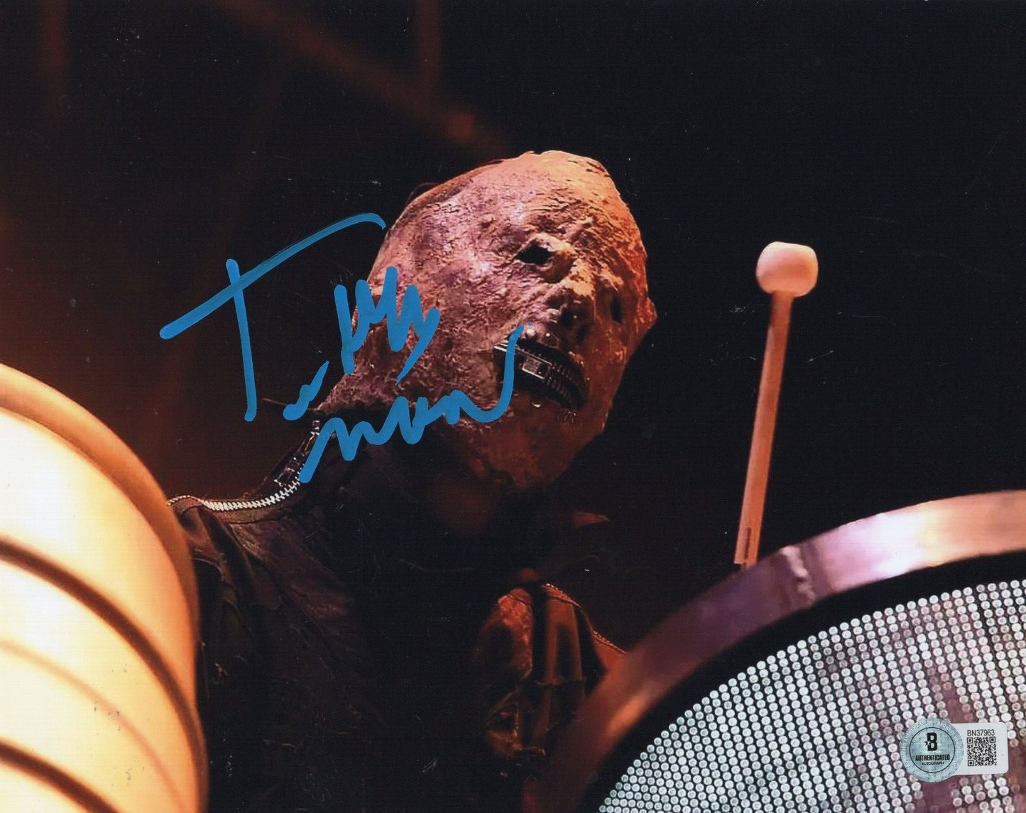 Michael Pfaff Slipknot Tortilla Man Signed 8x10 Photo w/Beckett COA BN37963