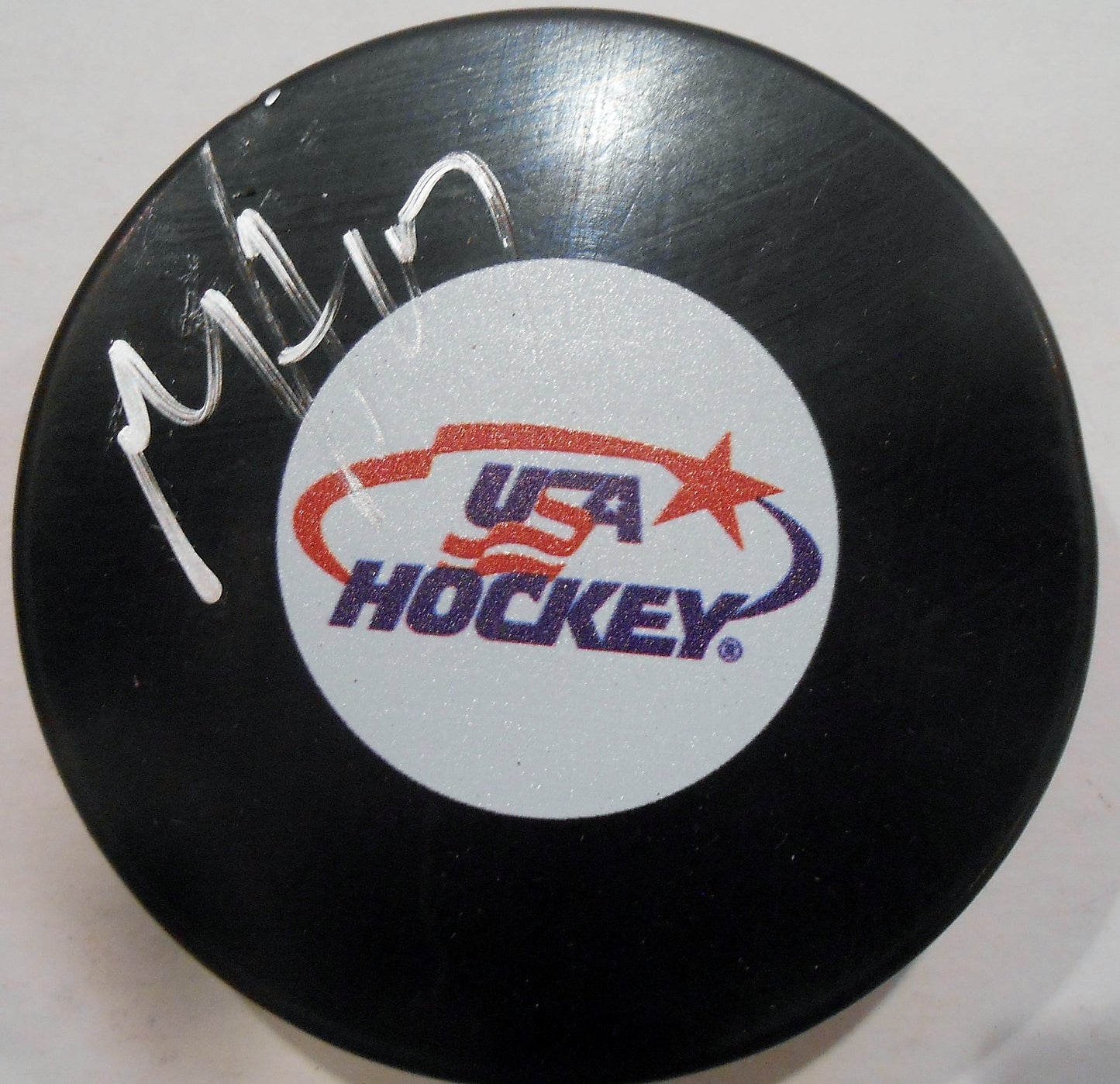 Max Pacioretty Signed Team USA Hockey Puck w/COA Montreal Canadiens