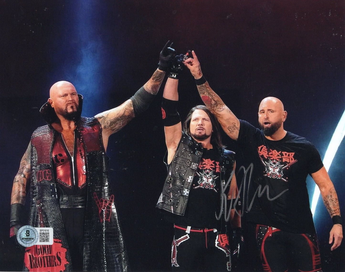 Karl Anderson Wrestling WWE NXT Signed 8x10 Photo w/Beckett COA BP01616
