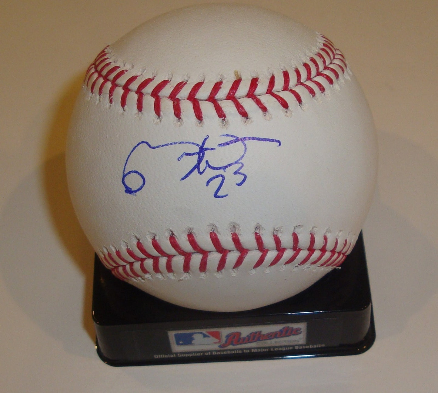 Rickie Weeks Signed Baseball w/COA Official MLB 2012 Milwaukee Brewers #23
