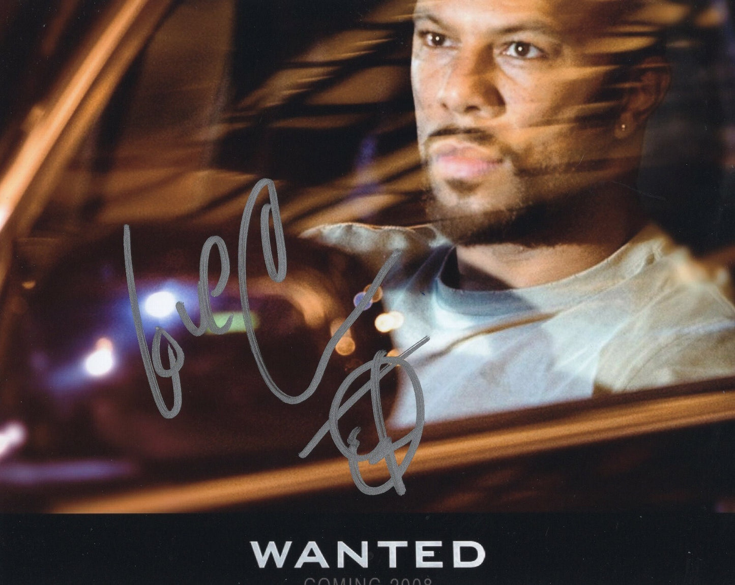 Common Signed 8x10 Photo w/COA Rapper American Gangster Happy Feet