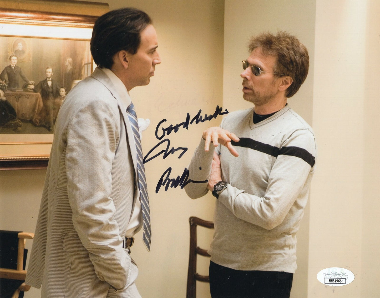 Jerry Bruckheimer Signed National Treasure 8x10 Photo w/JSA COA NN64966