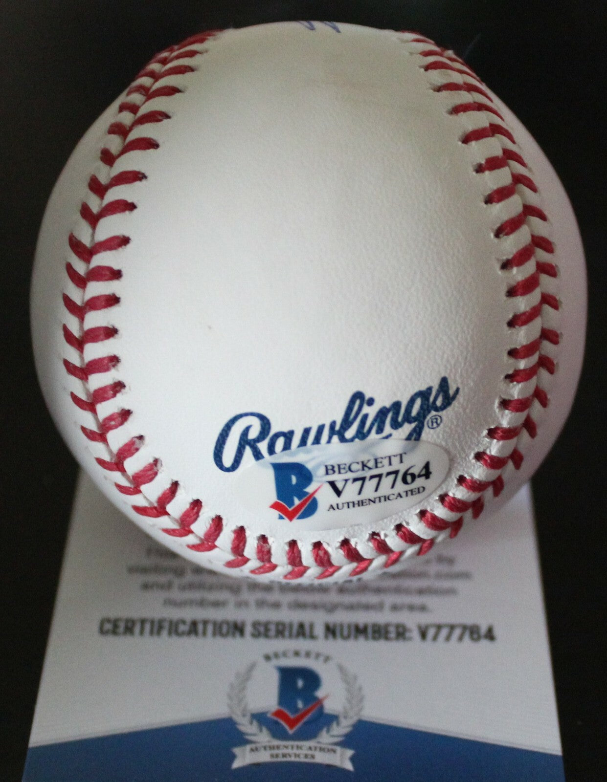 Chris Shaw Signed Official Major League Baseball SF Giants w/Beckett COA V77764
