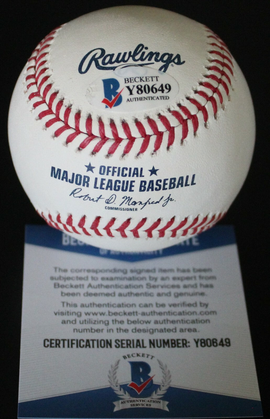 Miguel Amaya Chicago Cubs Signed 2019 Futures Game Baseball w/Beckett COA Y80649