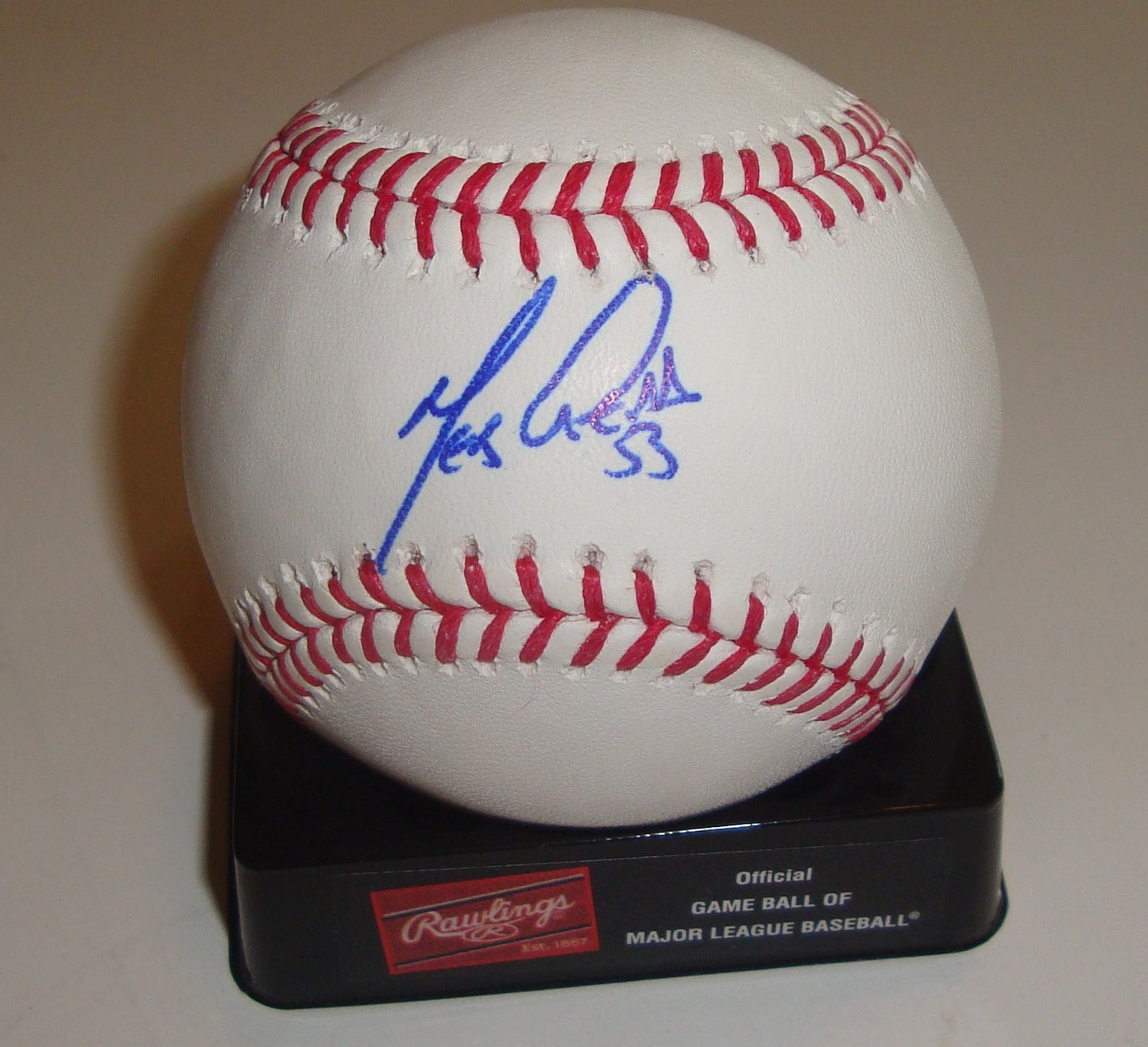 Melky Cabrera Signed Baseball w/COA Official MLB San Francisco Giants Yankees