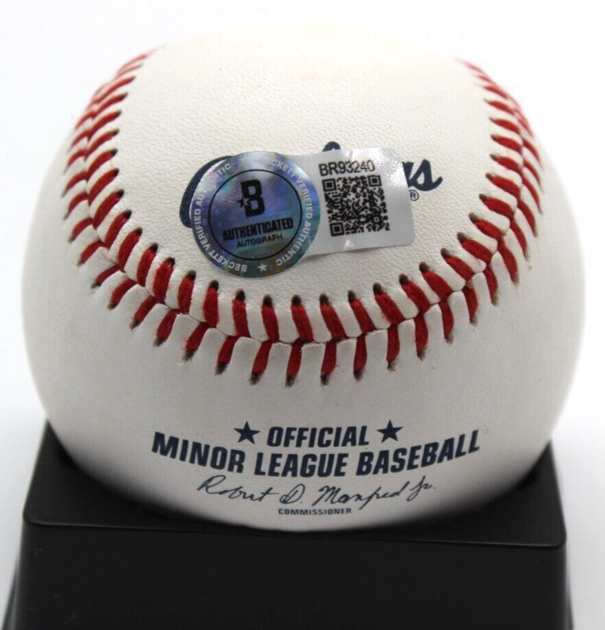Sean Burke Signed Chicago White Sox Minor League Baseball w/Beckett BAS BR93240