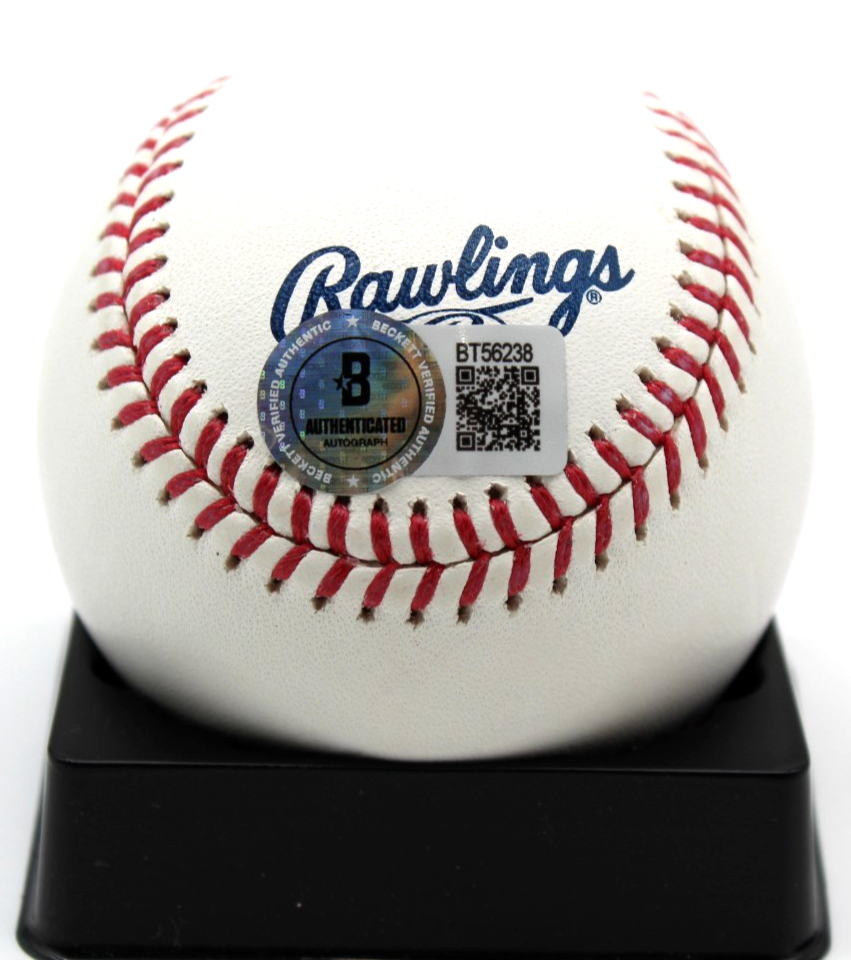 Jim Palmer Signed Baltimore Orioles Hall Of Fame Baseball w/Beckett COA BT56238