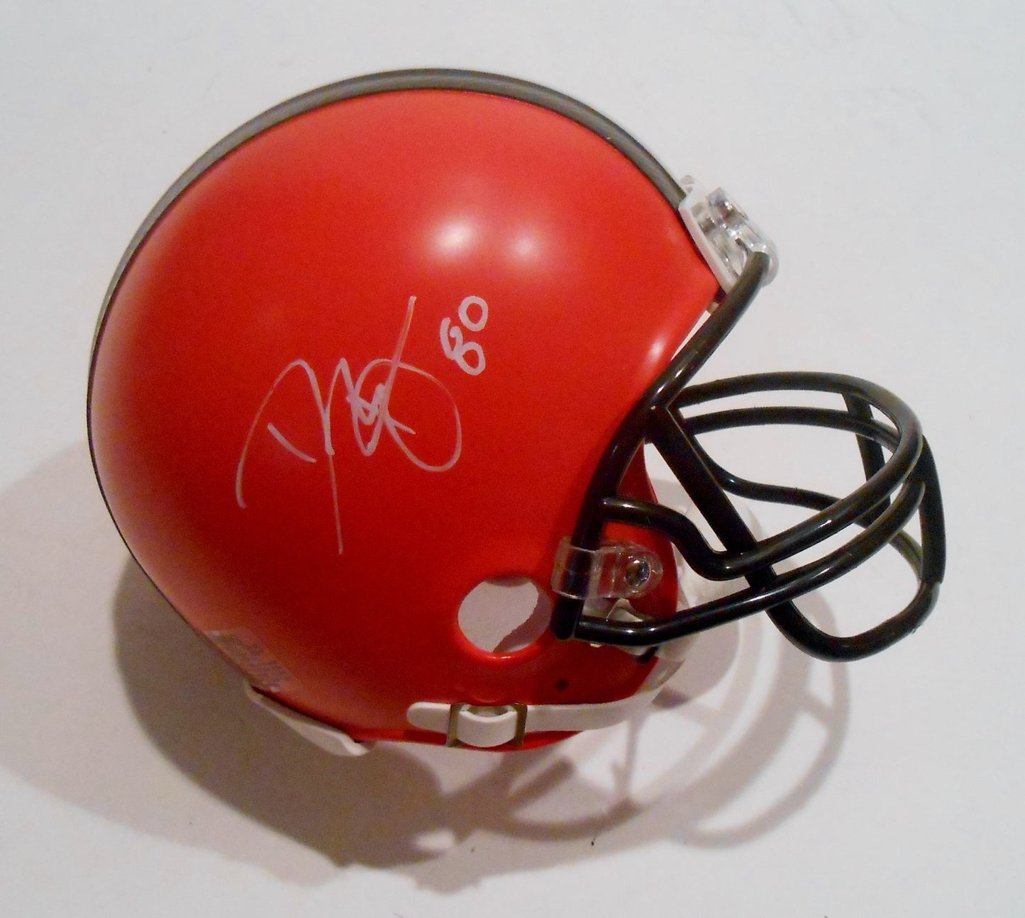 Dwayne Bowe Signed Cleveland Browns Football Mini Helmet w/COA 2015 Style