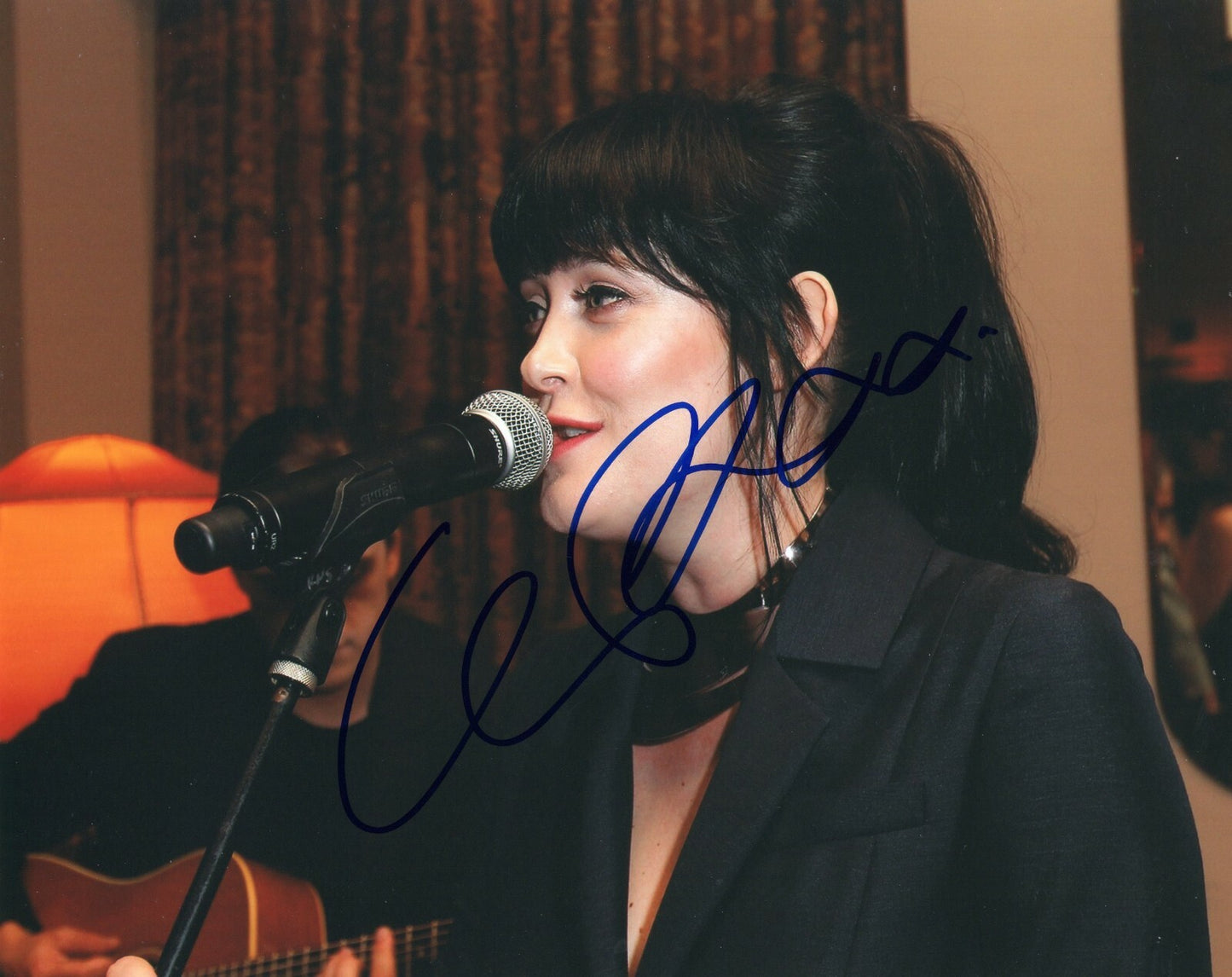 Ginny Blackmore Singer Bones Signed 8x10 Photo w/COA #2