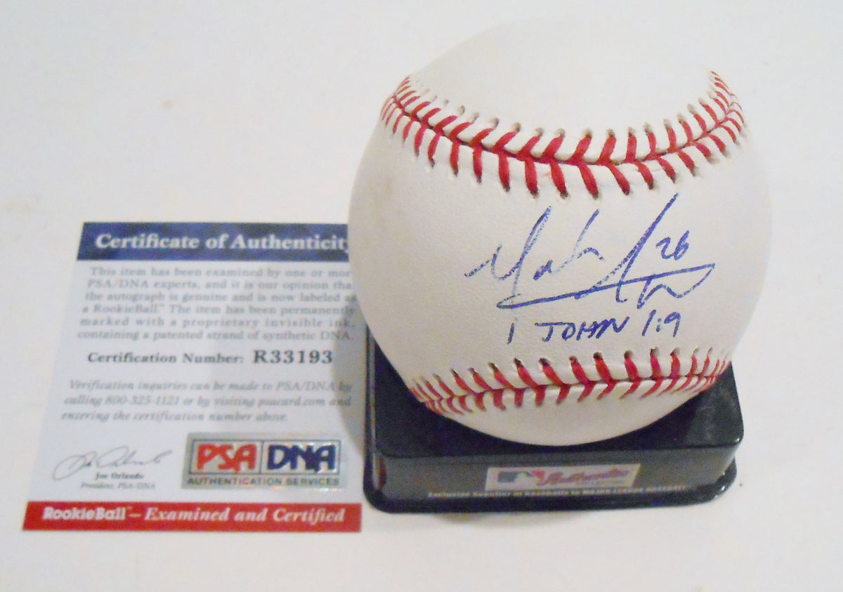 Mark Appel Signed Official Major League Baseball w/PSA DNA #1 Pick Astros