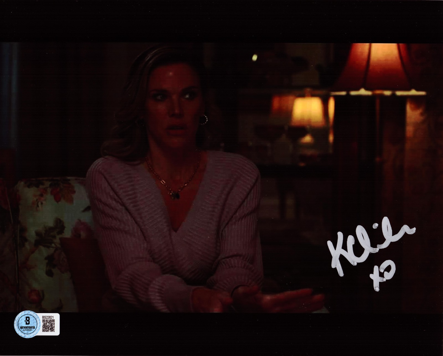 Karen Cliche Signed Thanksgiving Horror 8x10 Photo W/Beckett BAS COA BS22821