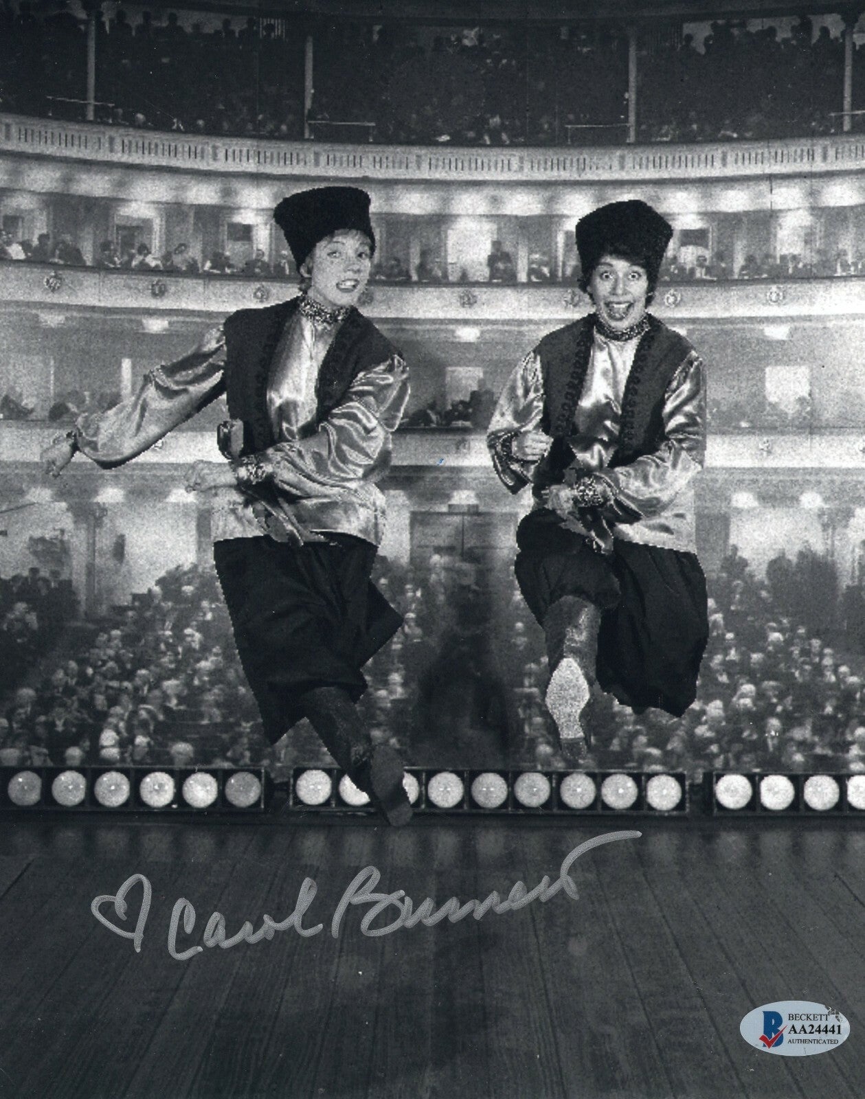 Carol Burnett Show Annie Signed 8x10 Photo w/Beckett COA AA24441 BAS