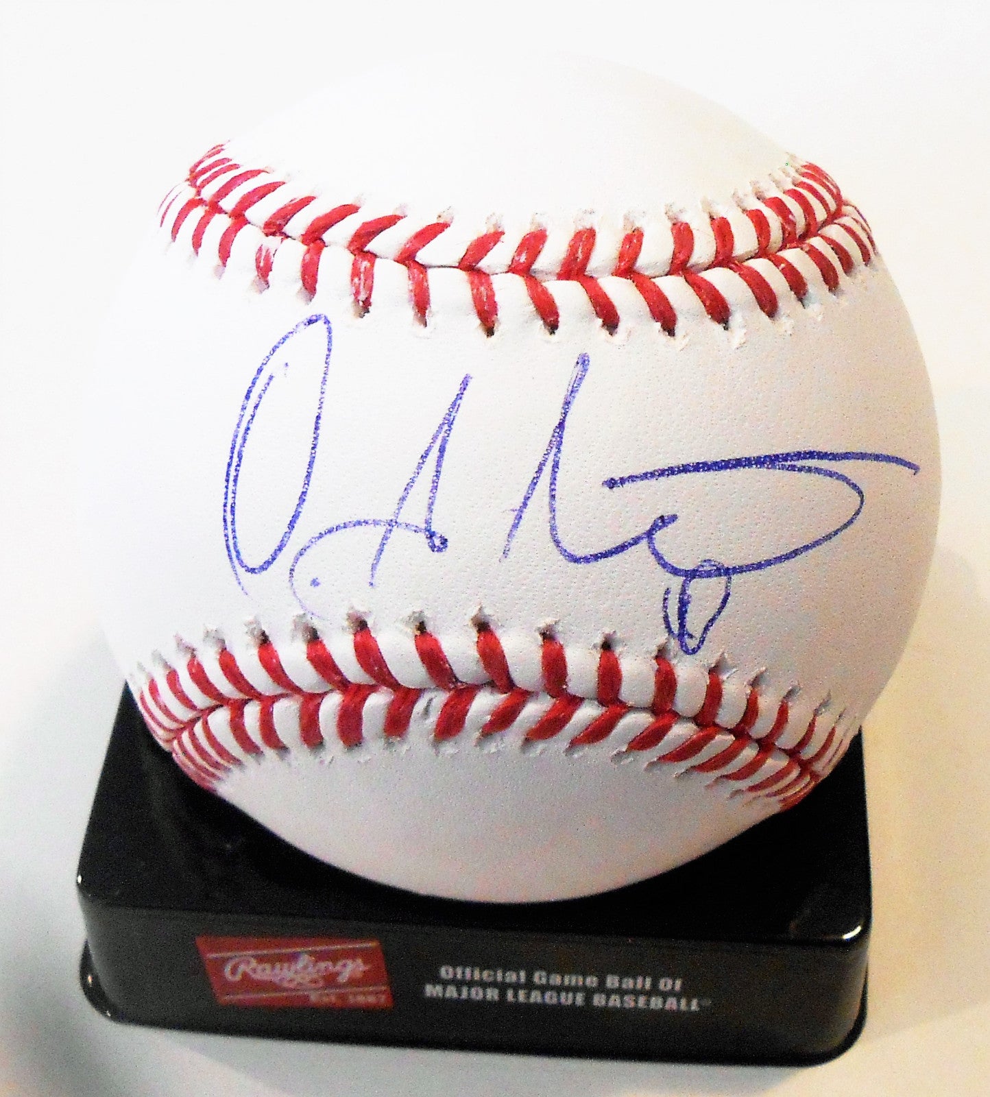 Osvaldo Abreu Signed Official Major League Baseball W/COA Washington Nationals