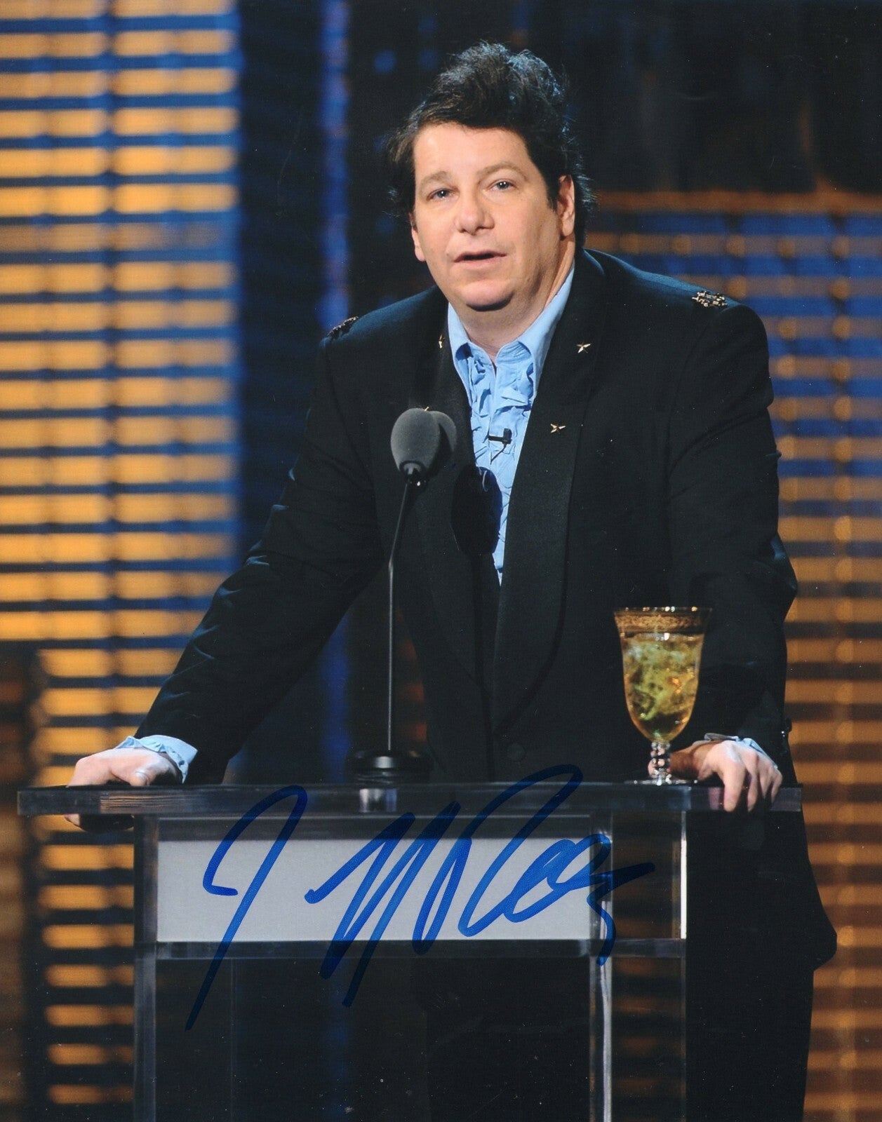 Jeff Ross Signed 8x10 Photo w/COA Comedian Along Came Polly Roast Battle