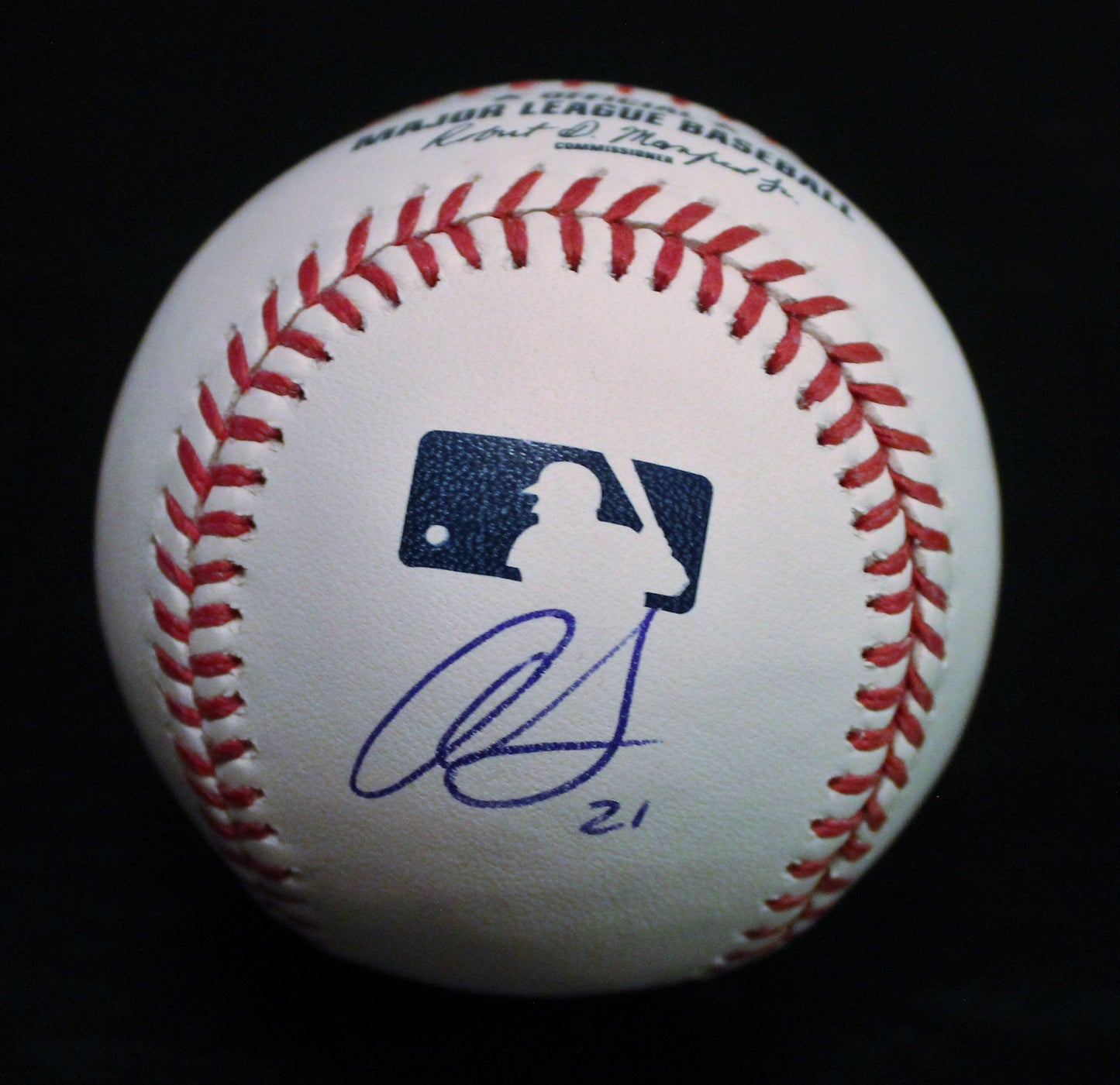 Aramis Garcia Signed Official Major League Baseball w/COA San Francisco Giants A