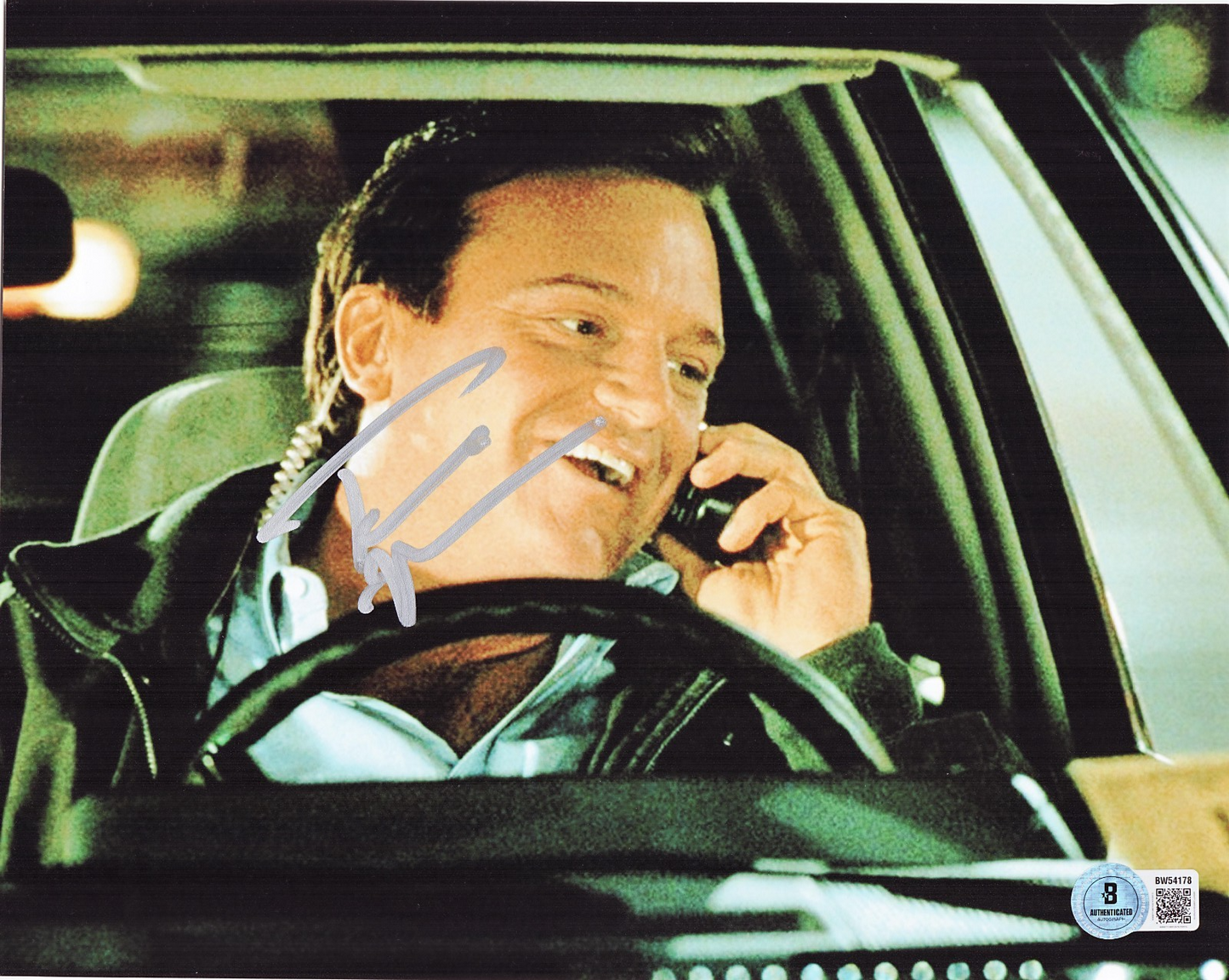 Tom Arnold Signed True Lies Movie 8x10 Photo w/Beckett BAS BW54178