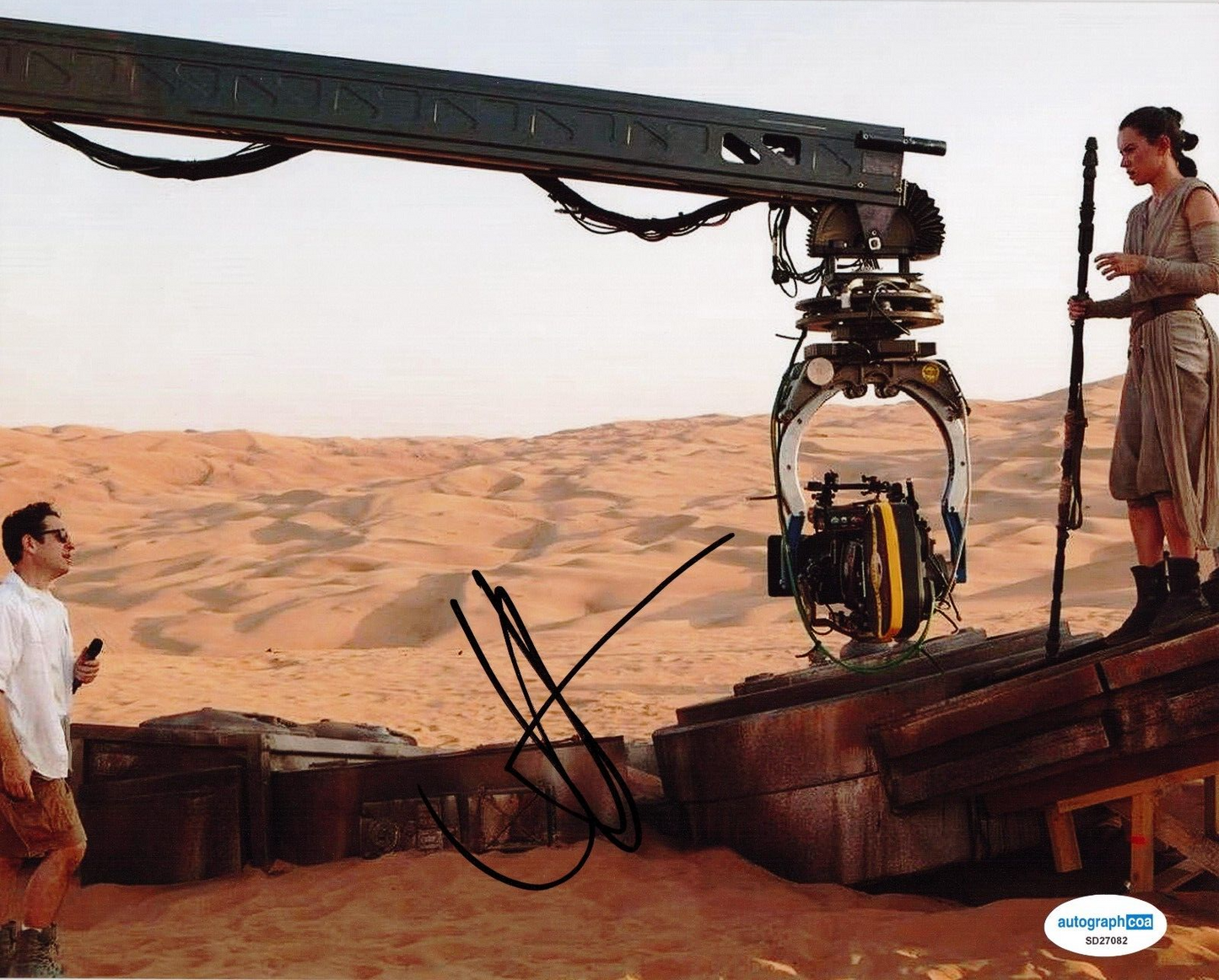 JJ Abrams J.J. Signed 8x10 Photo Star Wars Movie Director w/ACOA SD27082