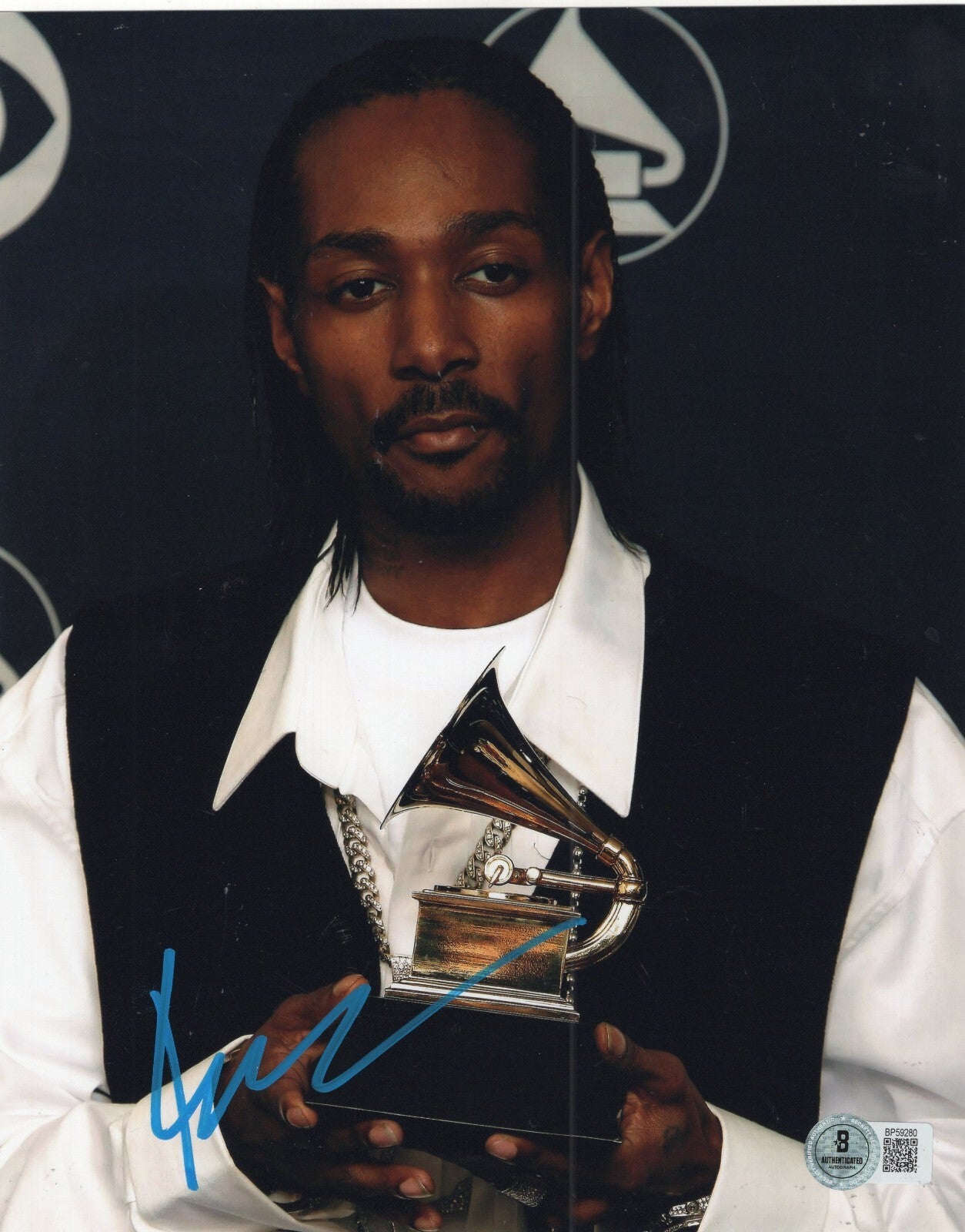 Krazie Bone Thugs and Harmony Hip Hop Signed 8x10 Photo w/Beckett COA BP59280