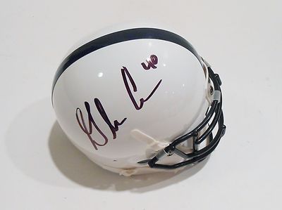 Glenn Carson Signed 2013 Penn State Nittany Lions Mini Helmet w/COA #3