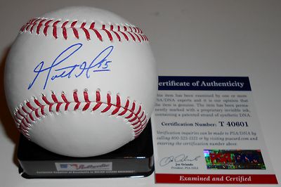 Matt Moore Signed Baseball w/PSA DNA Official MLB Tampa Bay Rays