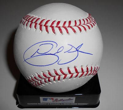 Ceasar Puello Signed Official Major League Game Baseball w/COA Mets