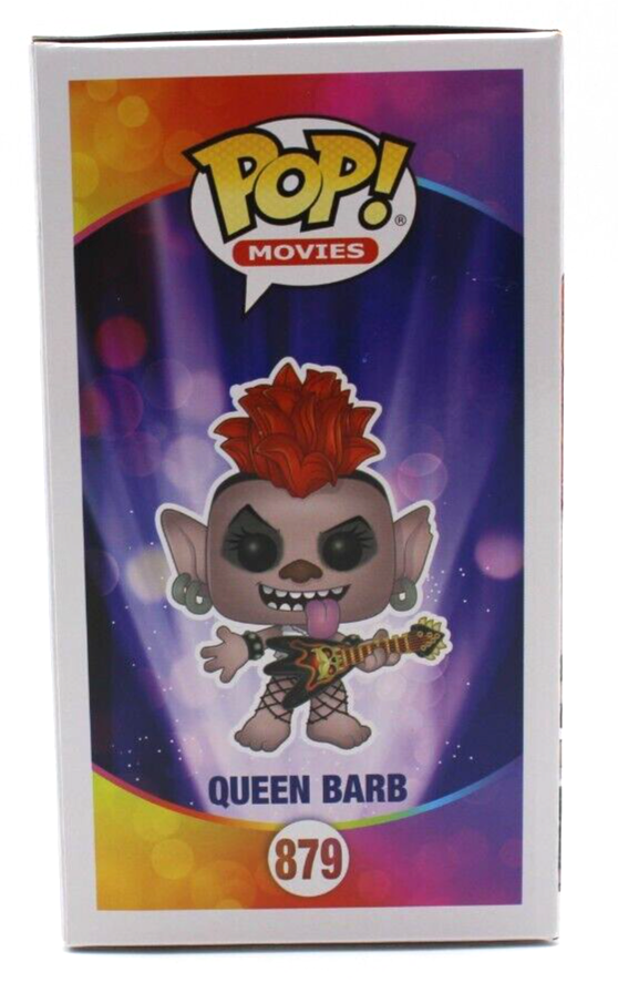 Rachel Bloom Trolls World Tour Queen Barb Signed Funko Pop w/Beckett COA BP89915