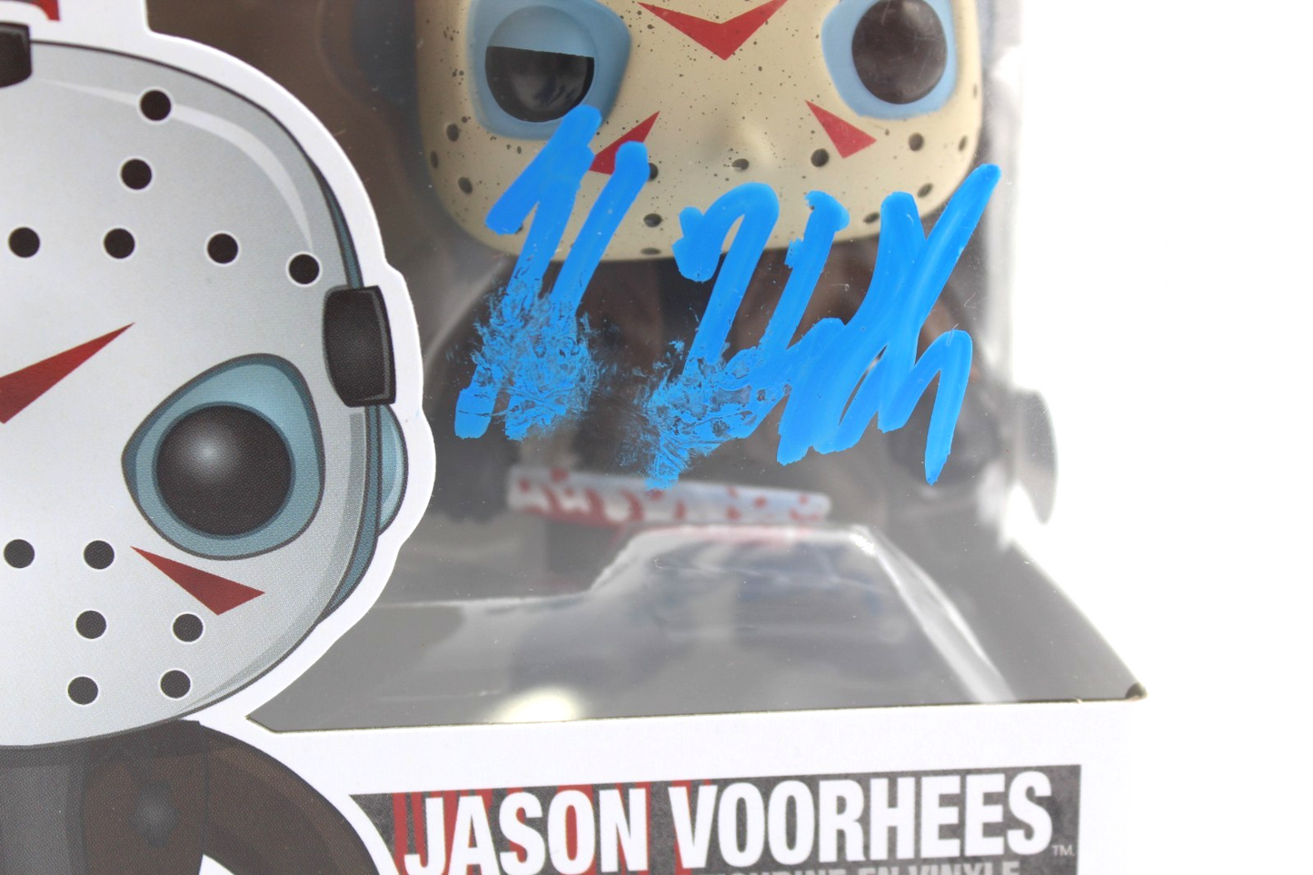 Kane Hodder Signed Friday the 13th Jason Funko Pop 01 w/Beckett COA BT56265