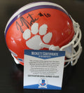 Joe Ngata Signed Clemson Tigers Mini Football Helmet w/Beckett COA U54205