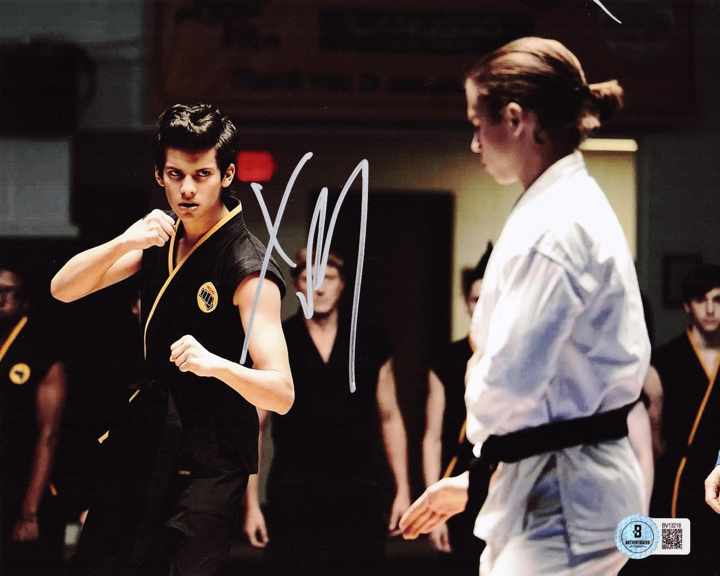 Xolo Mariduena Signed Cobra Kai Miguel Diaz 8x10 Photo w/Beckett BAS COA BV13218