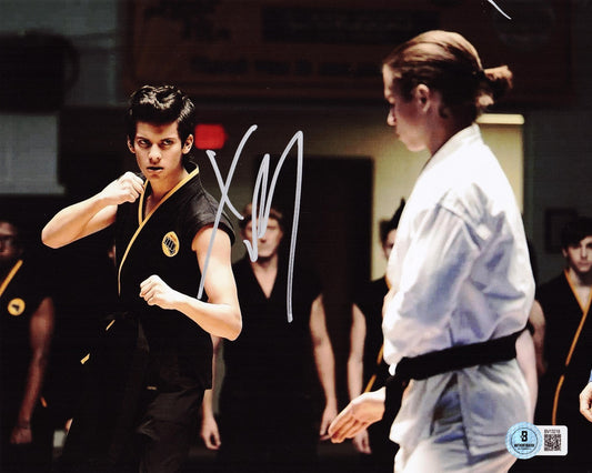 Xolo Mariduena Signed Cobra Kai Miguel Diaz 8x10 Photo w/Beckett BAS COA BV13218