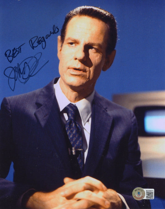John Roarke Signed The Naked Gun 2 1/2 8x10 Photo w/Beckett COA BA84871
