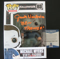 Jack Verbois Halloween Signed Michael Meyers #03 Funko Pop w/Beckett COA V76562