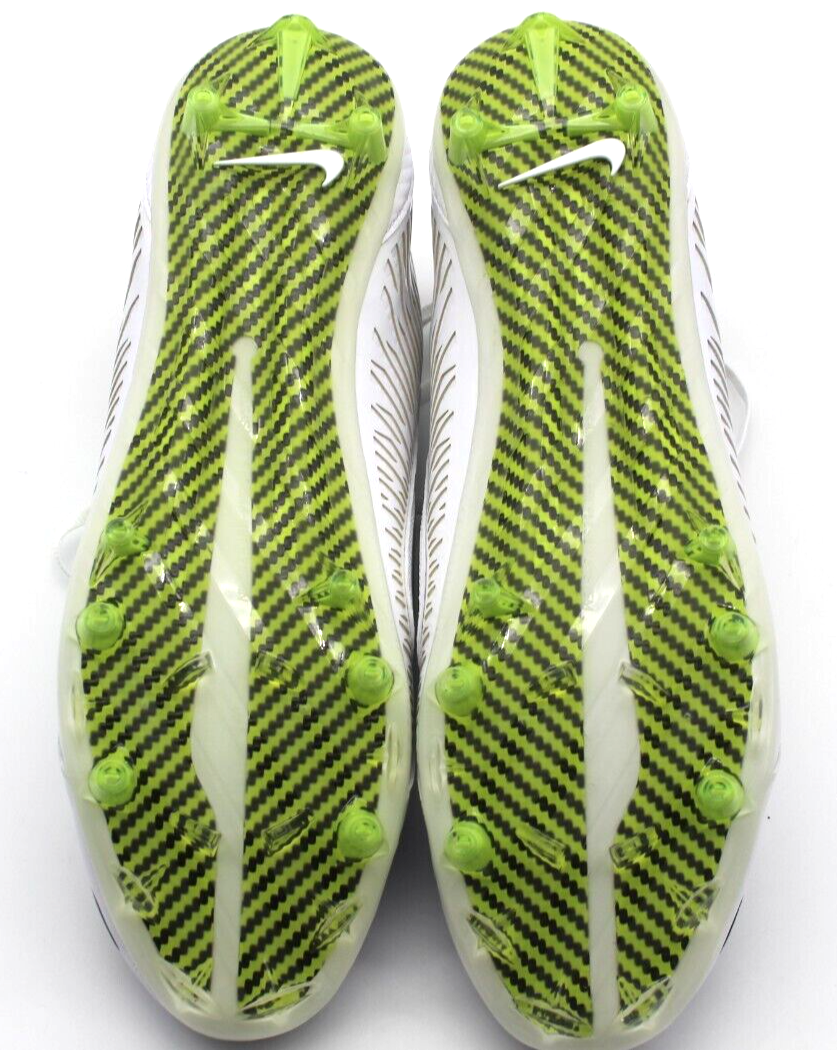 Nike Vapor Carbon Elite 2.0 2014 Football Cleats Men's Sz 15 White 631425-101