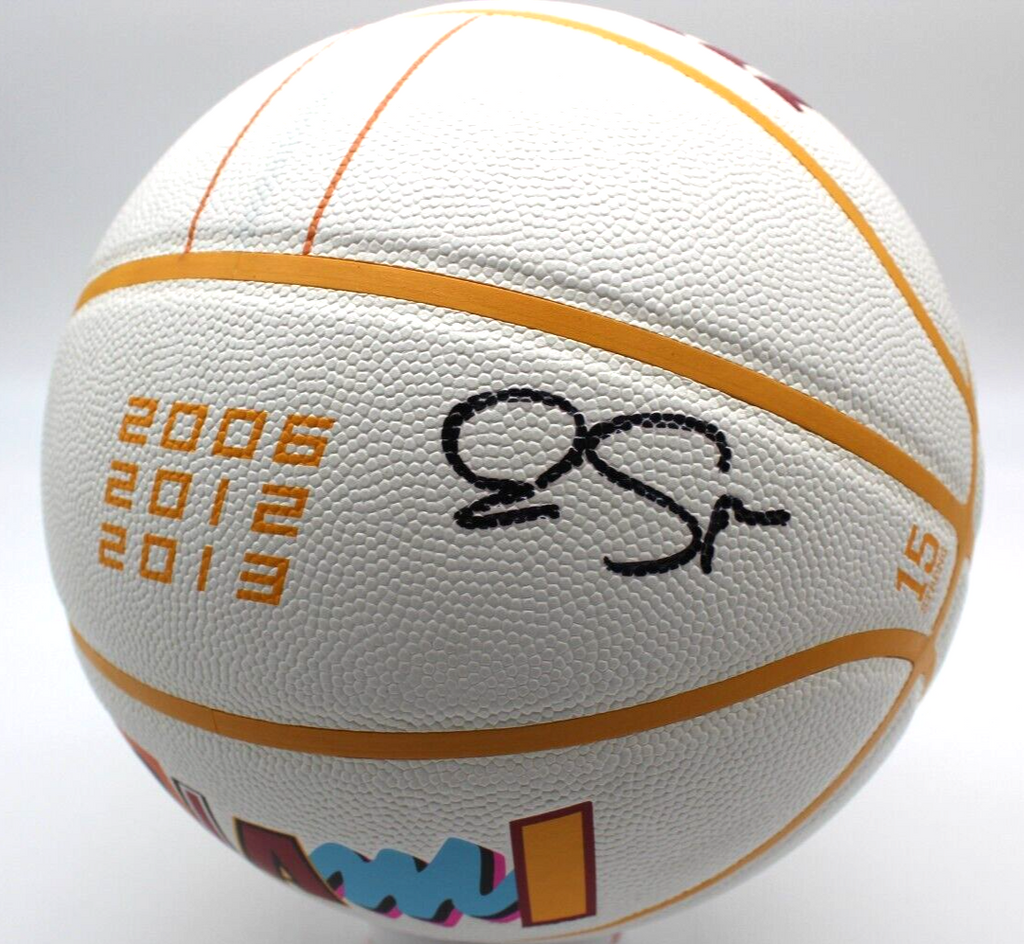 Erik Spoelstra Signed Miami Heat City Edition Basketball w/PSA DNA COA AO79103