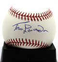 Tommy Lasorda Signed Dodgers 50th Anniversary Baseball w/Beckett COA BAS BR93149