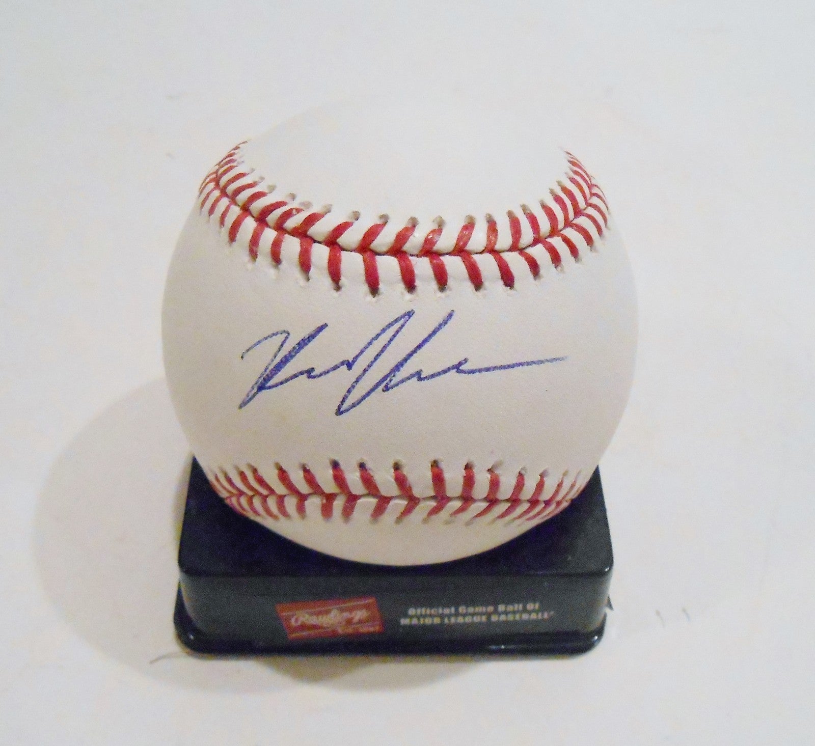 Kevin Vance Signed Official Major League Baseball w/COA Chicago White Sox