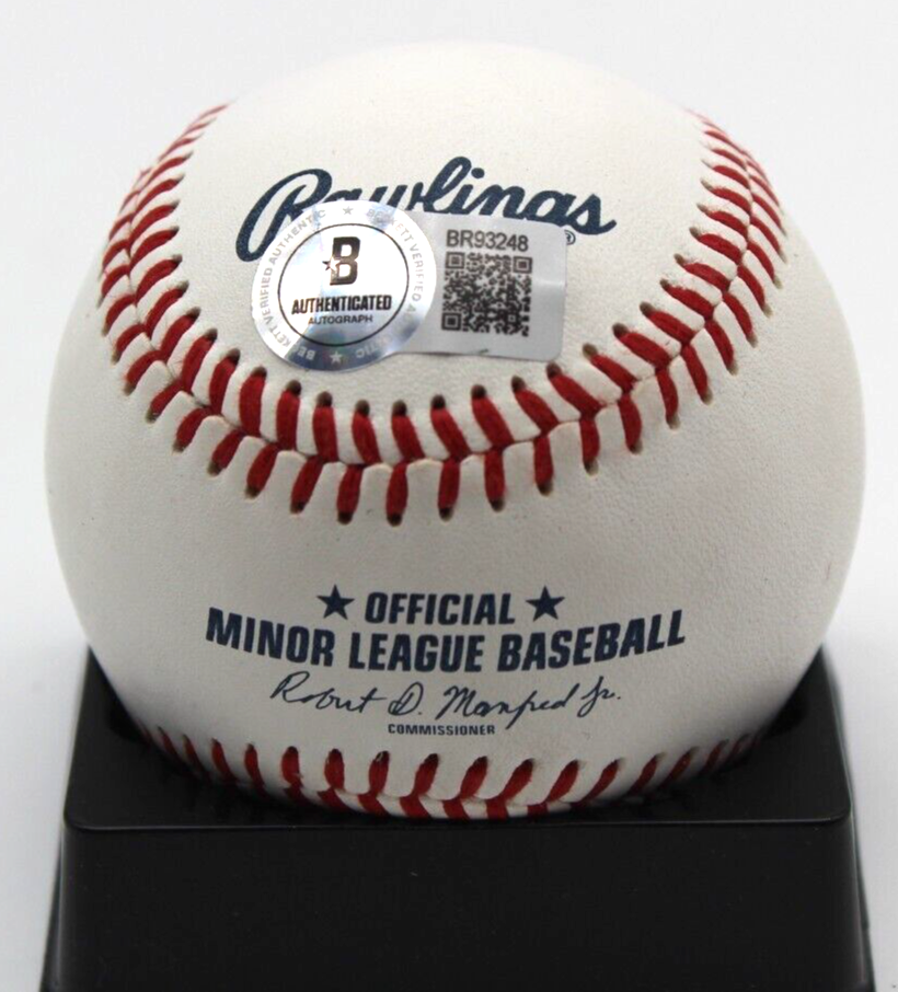 Kyle Teel Signed Chicago White Sox Minor League Baseball w/Beckett BAS BR93248