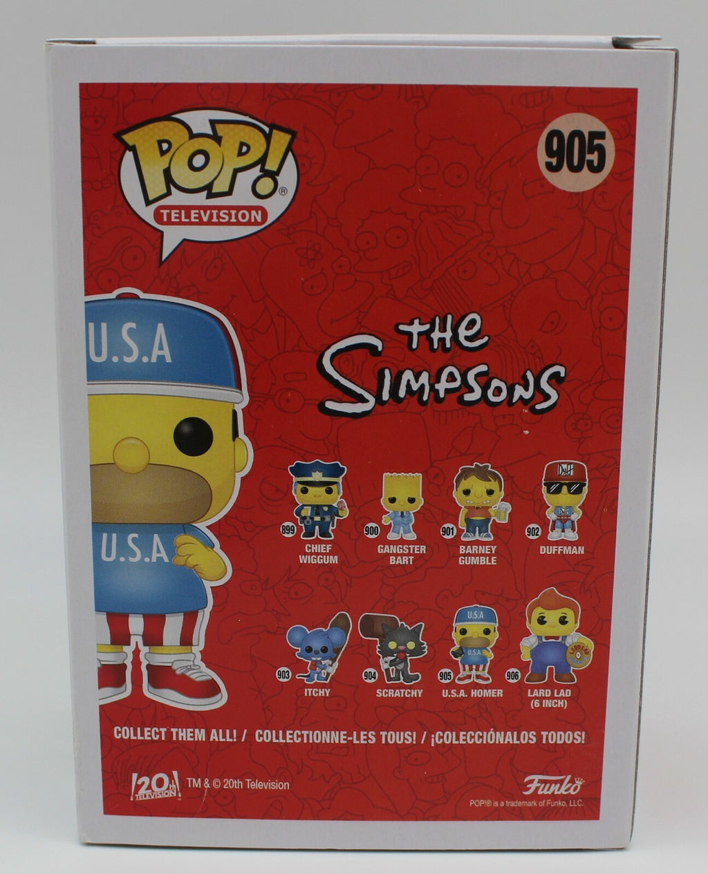 Dan Castellaneta Signed Simpsons Homer Funko Pop #905 w/Beckett COA BC18968