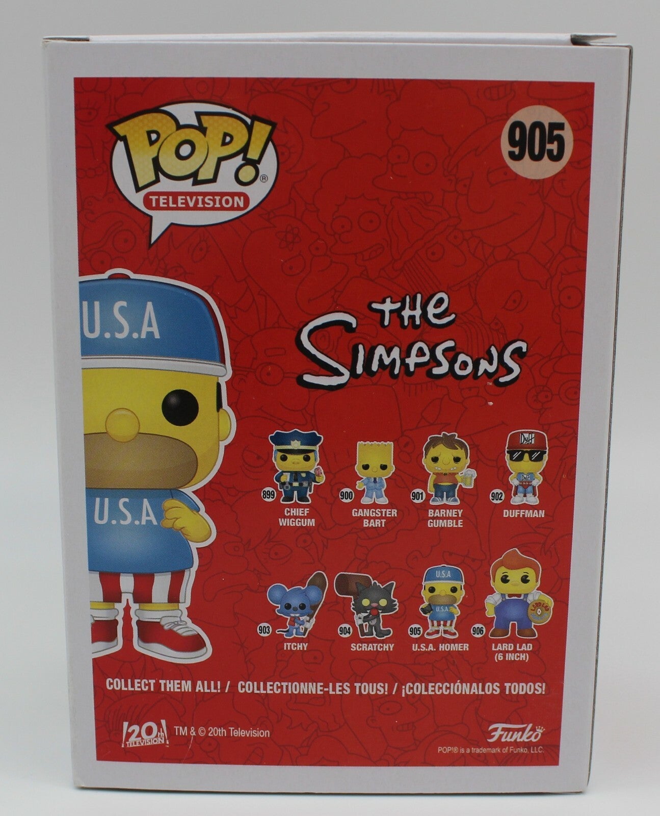 Dan Castellaneta Signed Simpsons Homer Funko Pop #905 w/Beckett COA BC18968