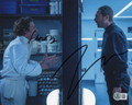 Jeremy Allen White & Ebon Moss Bachrach Bear Signed 8x10 Photo w/Beckett BN07850