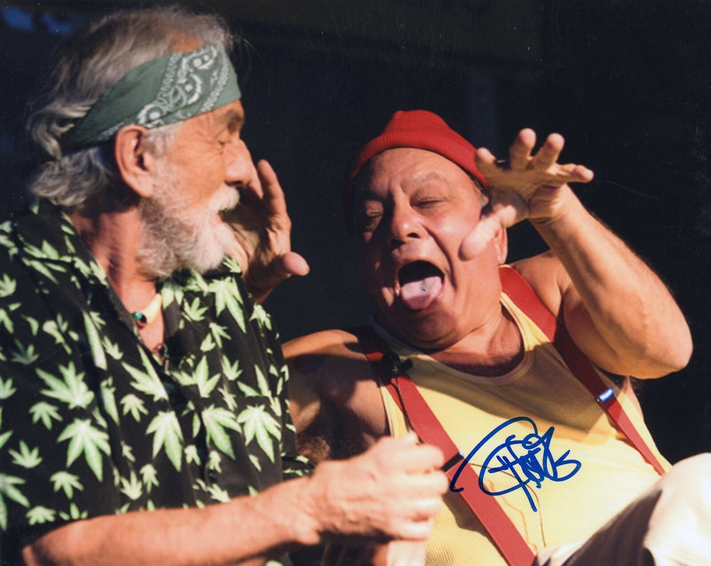  Tommy Chong Signed 8x10 Photo w/COA Up In Smoke #2        