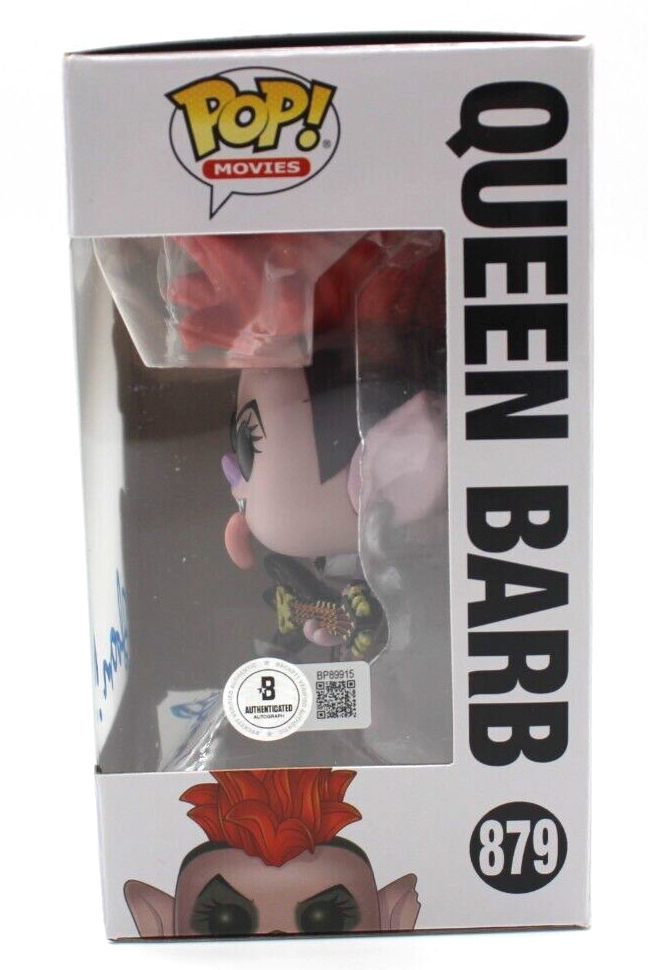 Rachel Bloom Trolls World Tour Queen Barb Signed Funko Pop w/Beckett COA BP89915