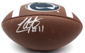 Lavar Arrington Signed Penn State Nittany Lions Logo Football w/JSA COA