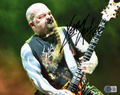 Kerry King Slayer Music Group Bass Signed 8x10 Photo w/Beckett COA BM85094