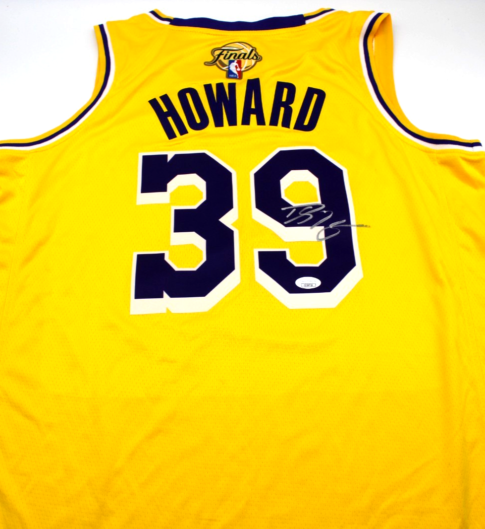 Dwight Howard Signed Los Angeles Lakers XL Jersey W/JSA COA CG39718