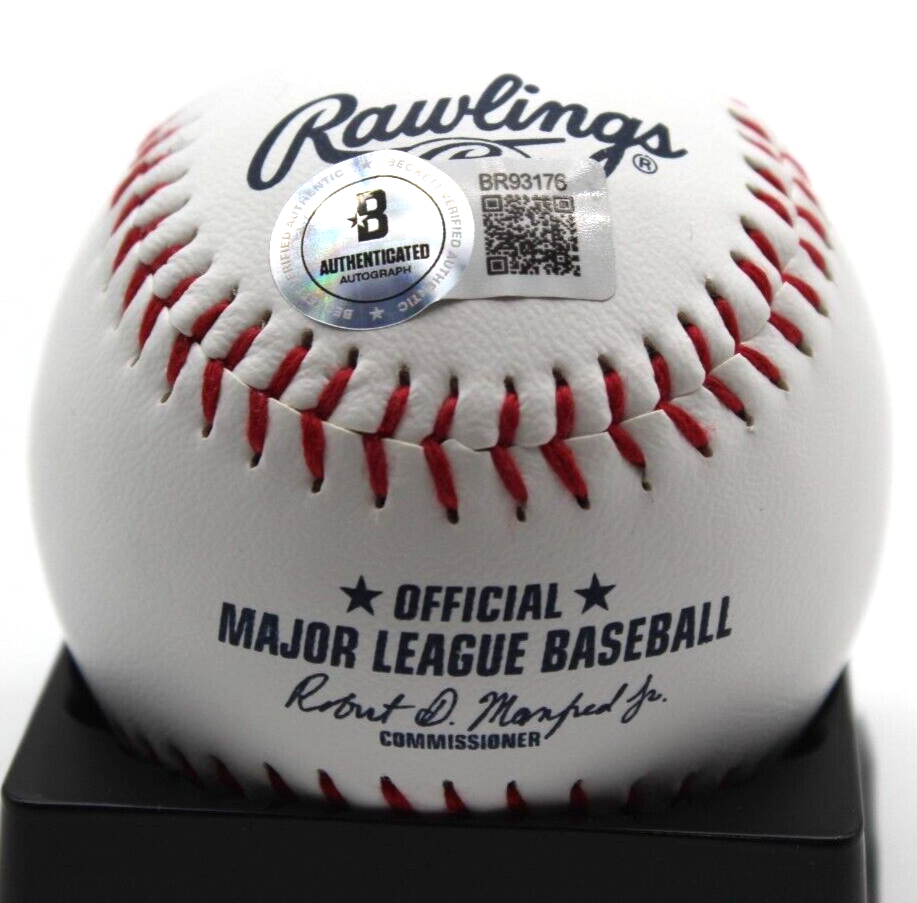 Cody Poteet Signed Chicago Cubs Official Major League Baseball w/Beckett BR93176